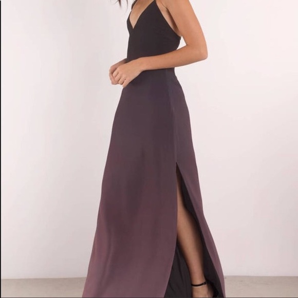 Tobi Make Waves Purple Black ombré prom Dr… - Picture 3 of 8